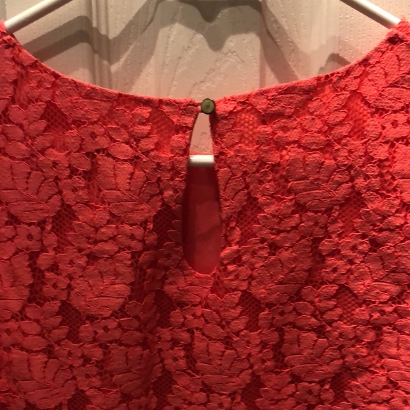 Merona Lace Top in Melon Color - Picture 4 of 7